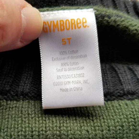 2010 vguc Gymboree 5T boys dragon sweater - Picture 4 of 8